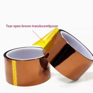 280 ° 고온 열 BGA Pi 테이프 절연 폴리이미드 접착 3D 프린팅 보드 보호