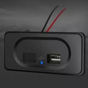 거치대 충전기 매립형 카라반 듀얼 캠핑카 포트 충전 4.8A USB DIY