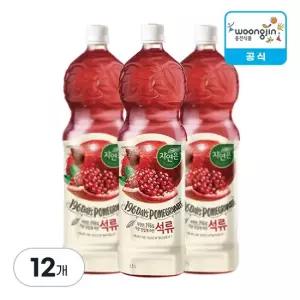 웅진식품 자연은 석류 1.5L 12개