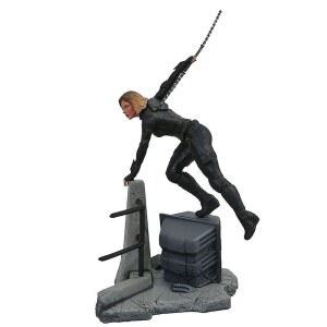 다이아몬드 셀렉트 토이즈 마블 갤러리: 어벤져스 인피니티 워 무비 블랙 위도우 PVC 디오라마 피규어