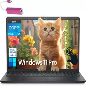 Dell Inspiron 15 터치스크린 학생 학습 및 비즈니스용 노트북 13세대 Intel i5-1334U (i7-1250U 상회)