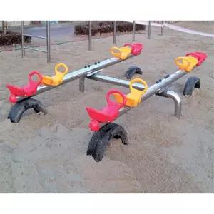 TK_한별 시소 HBP1110K/ 스텐 L300 W190 H50cm 8인용 초등학교용 야외놀이시설