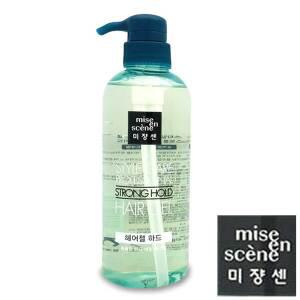 미쟝센 스타일케어 프로페셔널 스트롱홀드 헤어젤 500ml 미장센 대용량 헤어잴 숏커트용 하드세팅력 산뜻하
