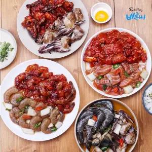 [바른씨][HACCP] 노르웨이 연어장 새우장 소라장 순살간장게장 양념게장 250g 1kg 반찬 골라담기