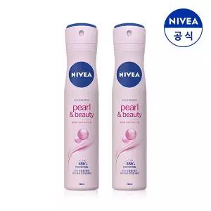 니베아 데오드란트 스프레이 펄앤뷰티 200ml X 2개