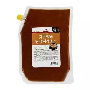 쉐프원 갖은양념 된장찌개소스 2kg(S)/청정원 소스