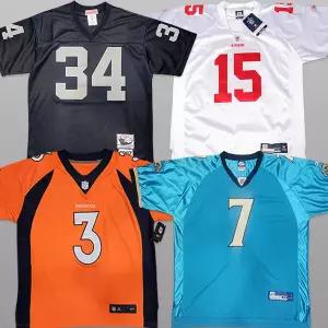 NCAA/NFL SF 49ers/샌디에고차저스/뉴욕 자이언츠/스틸러스/워싱턴레드스킨스 오클랜드 레이더스 풋볼 져지/미식축구유니폼