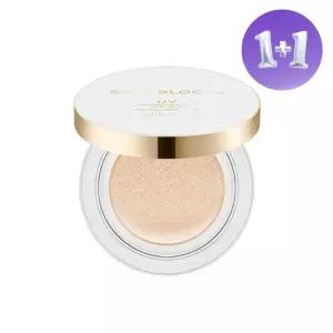 [1+1][미샤] 세이프 블록 RX 커버 톤업 선쿠션 SPF50＋/PA＋＋＋＋