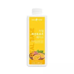 메가커피 서울팩토리 리얼 패션후르츠 베이스 1.2kg 1박스 8개