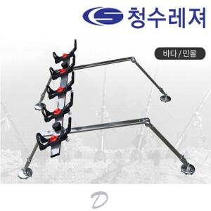 릴낚시 받침틀 5단 원투낚시용