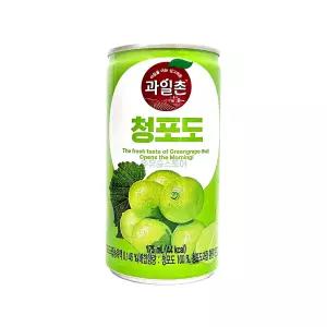 과일촌 청포도 드링크175ml 60캔