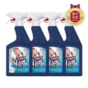 LG생활건강 홈스타 욕실용 세정제 750ml x 4개
