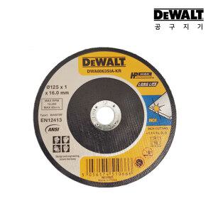디월트 5인치 그라인더날 스텐 절단석 연마석 절단기 컷팅날 DWA8063SIA