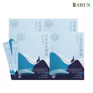 [바른] 고단백 저분자 산양유 단백질 스틱 30포x4박스(총 120포)