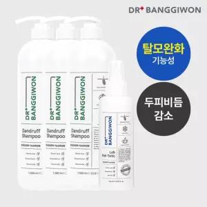 닥터방기원 댄드러프 비듬샴푸 1Lx3+랩 토닉 150ml