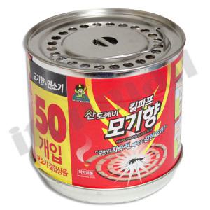 산도깨비 킬파프 모기향 50개입+ 연소기 결합 모기 해충