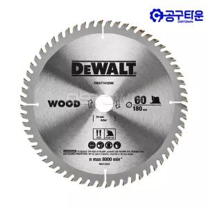 디월트 DWA714160W 씬 커프 원형톱날 180x19mm 목재용 60T