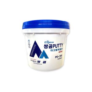 쌍곰 퍼티 외부용 PD-700 아크릴릭필러 보수용