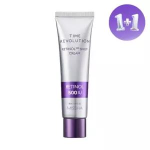 [1+1][미샤] 타임레볼루션 레티놀 500샷 크림 60ml