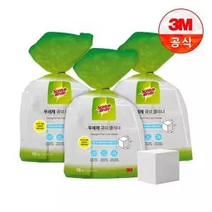 [신세계라이브쇼핑][3M]무세제 큐브 멜라민폼 매직클리너 16입 3개
