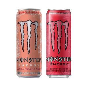 한번에먹자쇼핑몰 몬스터 에너지 355ml 2종 혼합세트 / 몬스터 울트라 피치 킨 12개 +
