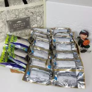[해담]제주특갈치 선물세트(은갈치300g8마리, 고등어 10팩)냉동