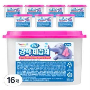 탐사 대용량 비드타입 강력 습기제거제, 300g, 16개 one option