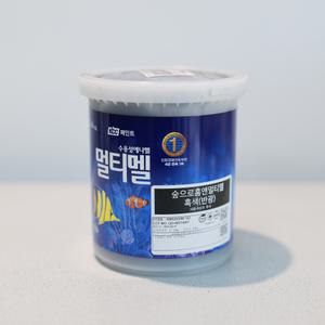 수용성 에나멜 흑색 (반광) 0.9L KCC 친환경 페인트 숲으로 홈앤 멀티멜