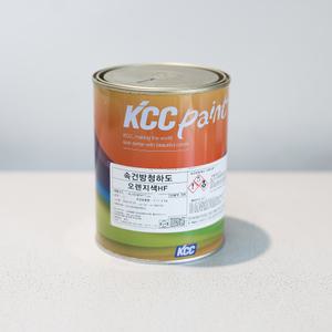 KCC 속건방청하도 오렌지색 1L 광명단페인트 에나멜 철재용 방청 사비 프라이머