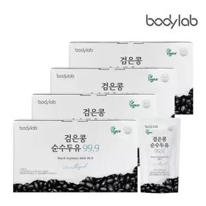 바디랩 검은콩 순수두유 99.9 185ml 20포 x 4박스 총 80포) 파우치