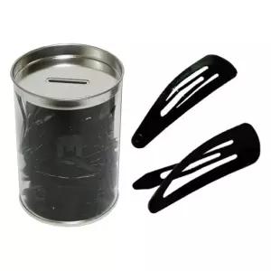 똑딱 검정헤어핀 대중소 100P이상/헤어핀/학생/똑딱핀/여아/머리핀/똑딱삔/유아/어린이/고정용/다용도