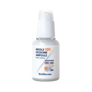 웰더마 니들100 엑소좀 스피큘 앰플 30ml 니들샷 모공축소