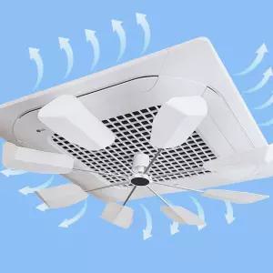 제노믹스 무동력 에어컨 바람분배기 바람돌이(NRW-3000) / 냉난방겸용 공기순환 실링팬