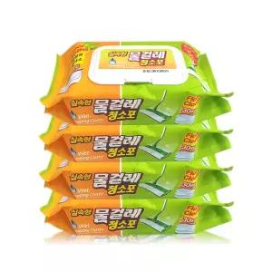 테온셀 버블제로 물걸레 청소포 30매 4묶음 청소포물티슈