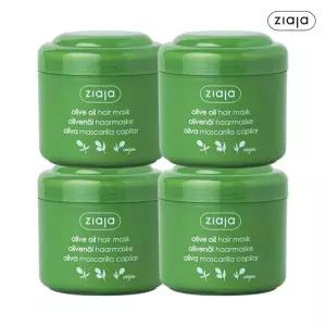 지아자 내추럴 올리브 헤어 마스크팩 200ml 4개