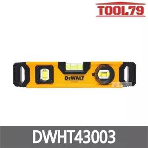 [디월트] DWHT43003 토피도 자석 수평 225mm(9) 알루미늄바디 수평막대 수평기