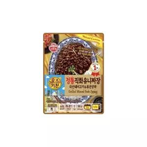 오뚜기 오즈키친 정통직화 유니짜장 180g x 5개