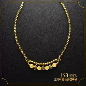 153 [최신]24K 순금 KSS 181 펜타콘 컷팅 미러볼 목걸이 11.25g(3돈)
