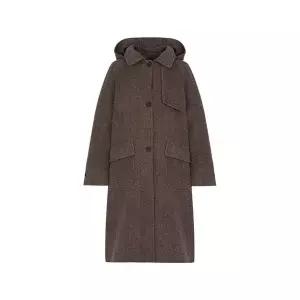 택가 714,000원 샤트렌 울100 더플 후드 코트_HCDWCT302