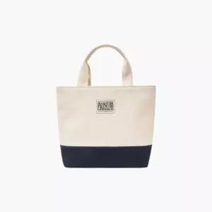 마리떼프랑소와토트백 TQK MFG45SBG106NTR CLASSIC LOGO CANVAS TOTE BAG natural