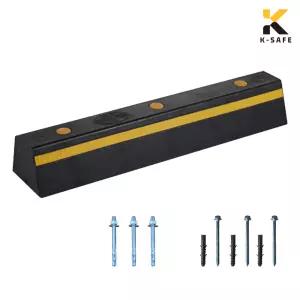국산 고무 카스토퍼 K1 주차블럭 (앙카포함) 8.6kg / 750x150x120