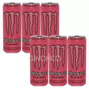 몬스터 에너지 파이프라인 펀치 355ml x6 카페인 에너지충전