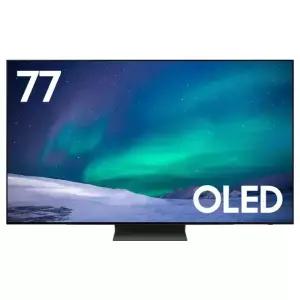 삼성 77인치 25년형 스마트 OLED 돌비애트모스 120Hz 4K UHD TV 77S90F 유튜브 디즈니 미러링
