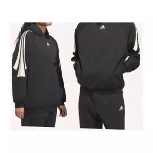 [아디다스] ADIDAS 바스켓볼 3-스트라이프 플리스 후디 - 블랙 JZ7914 328702