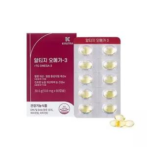 케이뉴트라 알티지오메가3 혈행 건강 목넘김 편한 캡슐(510ml 60캡...