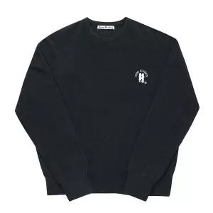 [롯데백화점]아크네스튜디오 B60293 DARK NAVY MELANGE 남성 니트