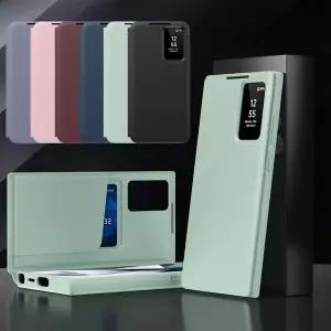 유니커블 갤럭시 S23 S22 스마트 뷰 플립 커버 카드지갑 케이스