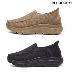 행텐 HT-91 발편한 남성 메쉬 슬립온 경량 운동화 쿠션감 좋은 남자 단화