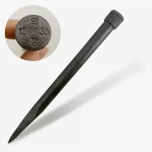 함마 노미(24cm) 채석 석공 포인트치즐 돌깨는정 공구 포인트치즐 플랫치즐