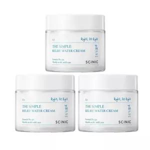 싸이닉 더 심플 릴리프 약산성 수분크림 80ml / 저자극 비건 3개